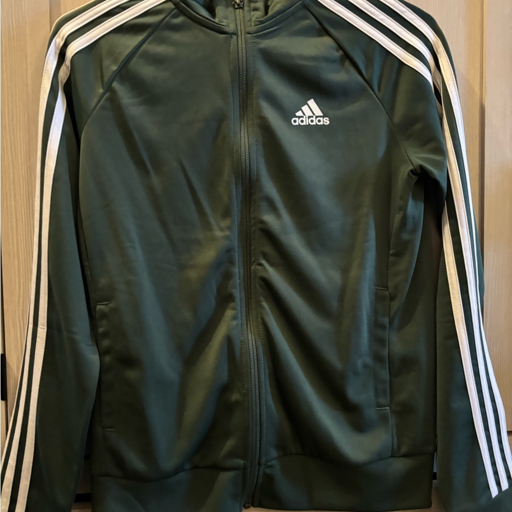 Adidas Men's Green Jacket